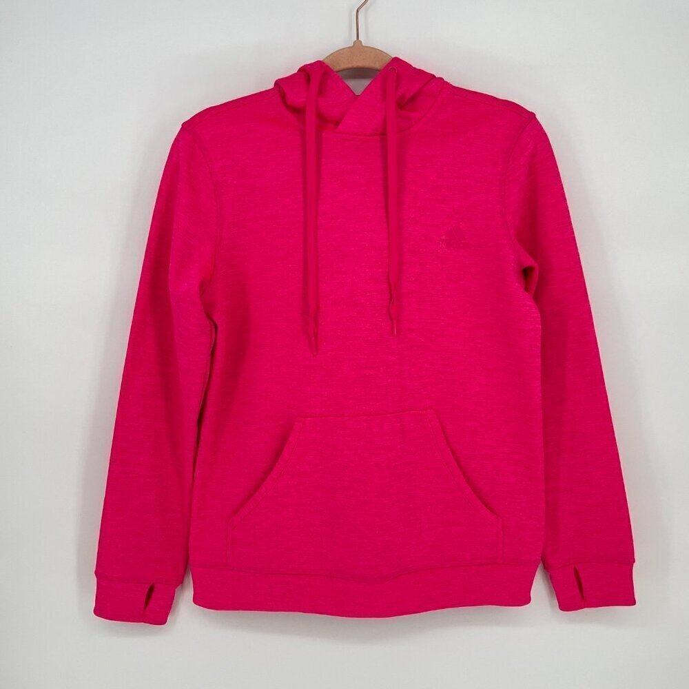 Adidas climawarm Hoodie Neon‎ Pink Hoodie Size Small